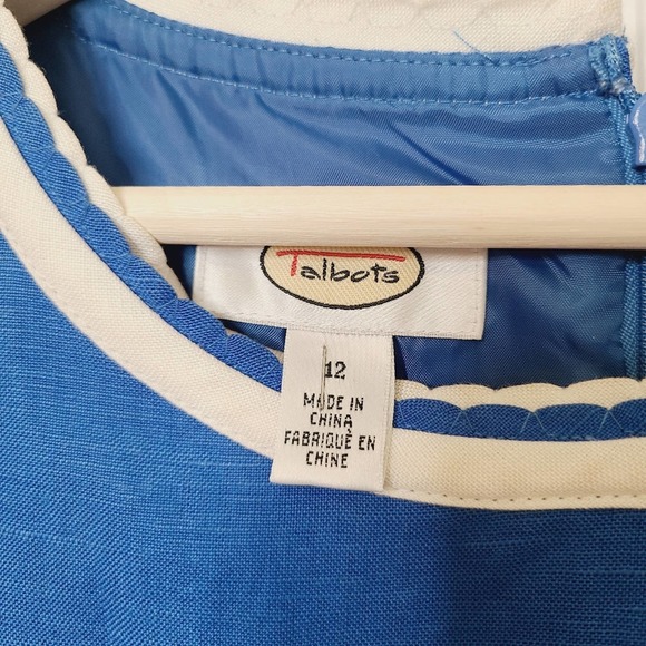 Vintage Floral Embroidered Mod Sheath Dress - Picture 6 of 8